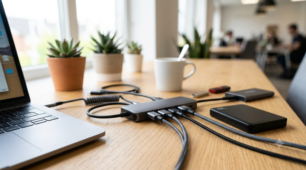 USB 인식 안 됨 문제를 점검할 때 확인하는 허브와 케이블 연결 상태